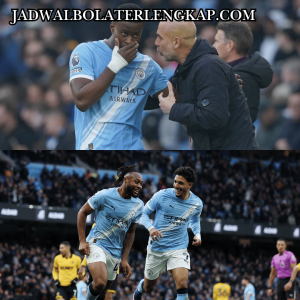 hasil pertandingan Man City vs Wolves