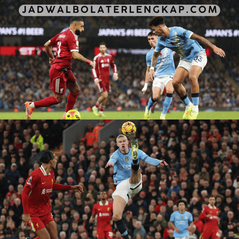 Liverpool vs Man City: Duel Anfield Penentu Arah Gelar Liga Inggris