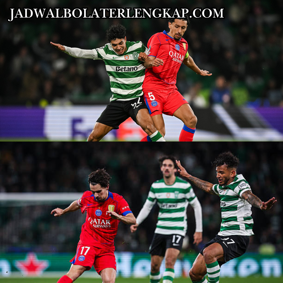 Sporting CP vs PSG 2-1: Gol Menit Akhir Bungkam Les Parisiens di Lisbon
