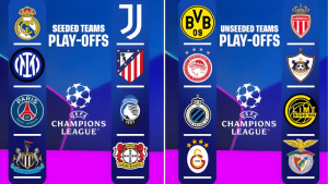 fase playoff Liga Champions