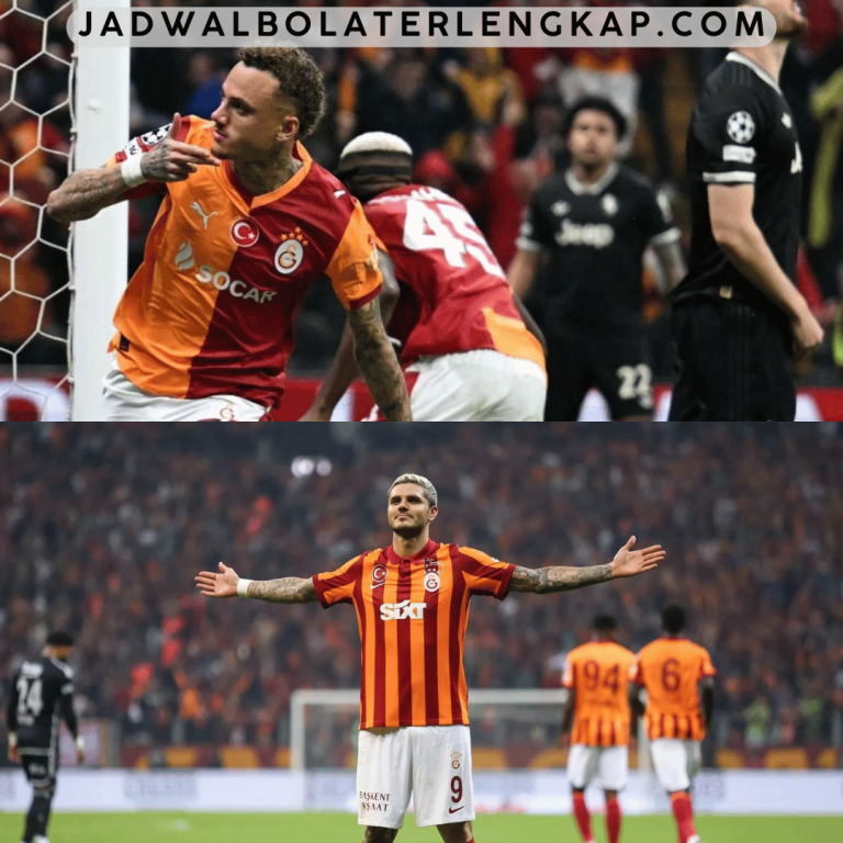 Hasil Galatasaray vs Juventus 5-2: Si Nyonya Tua Dicukur Avrupa Fatihi!