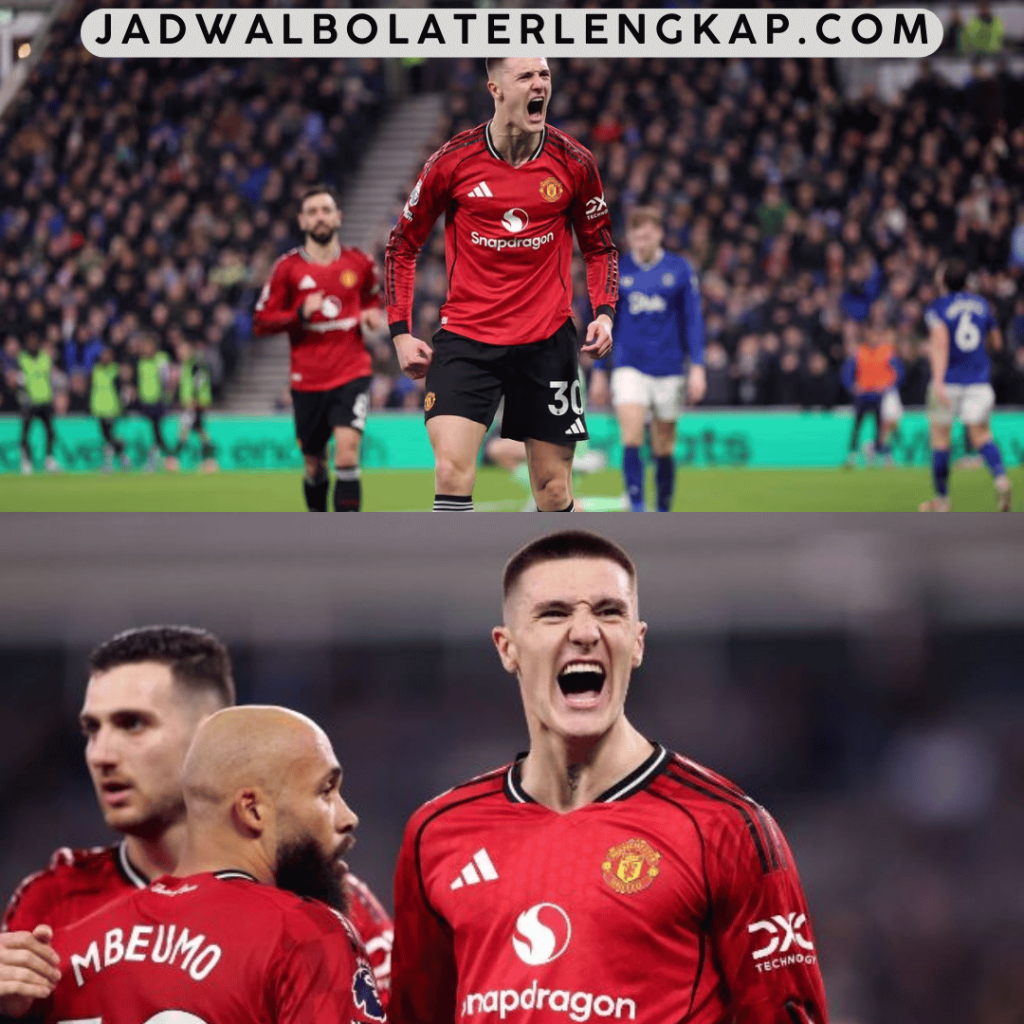 Hasil Pertandingan Everton vs Manchester United: Gol Tunggal Sesko Bawa King MU Menang 1-0