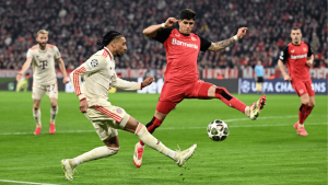prediksi skor bayer leverkusen vs bayern munich 14 maret 2026