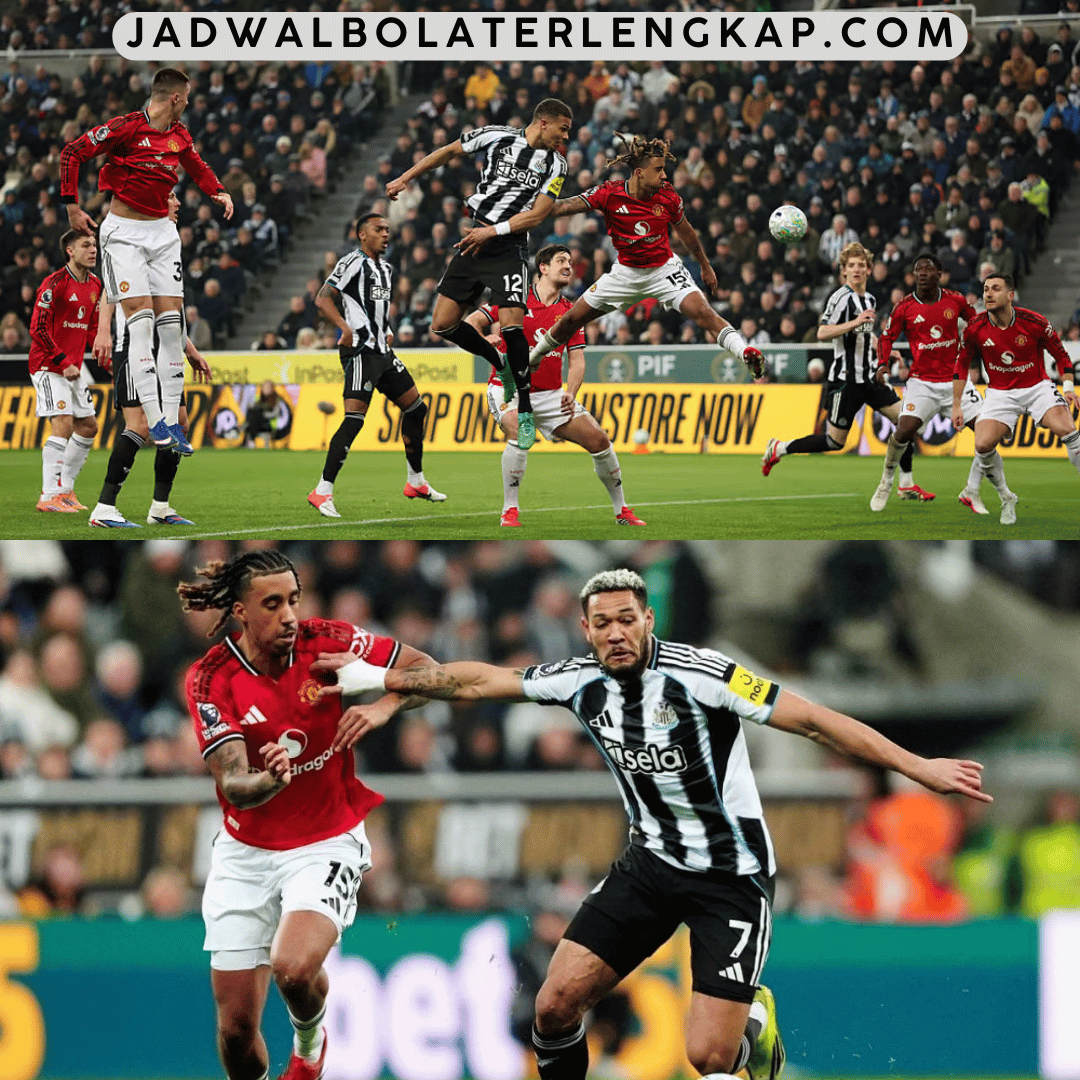 Hasil Pertandingan Newcastle United vs Manchester United