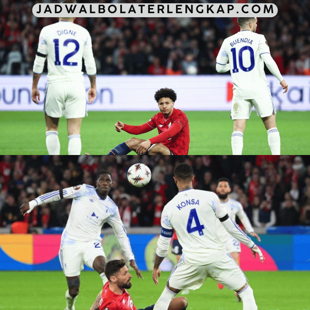 Hasil Pertandingan LOSC Lille vs Aston Villa