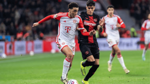 prediksi skor bayer leverkusen vs bayern munich 14 maret 2026