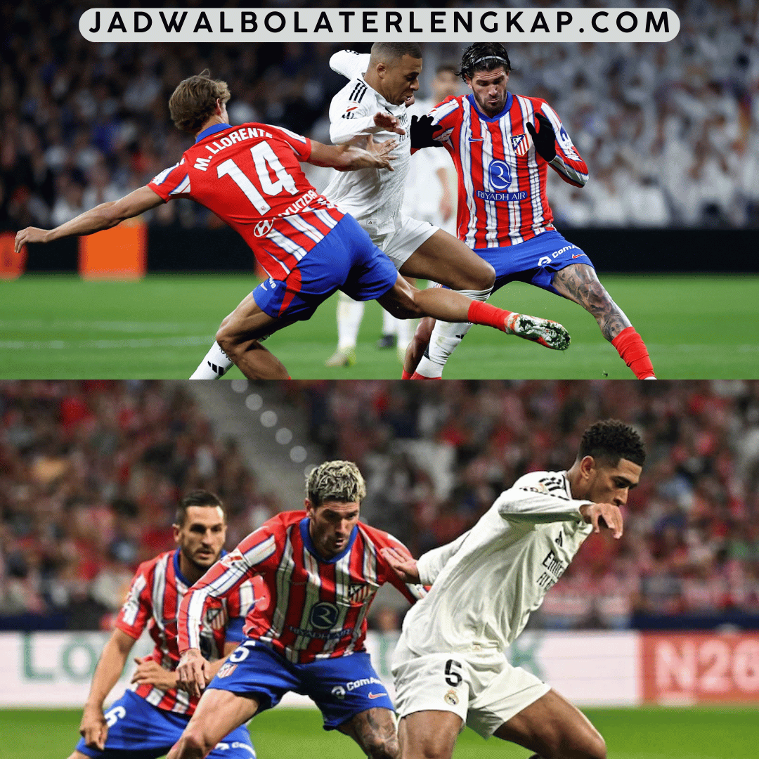 prediksi skor real madrid vs atlético madrid 23 maret 2026