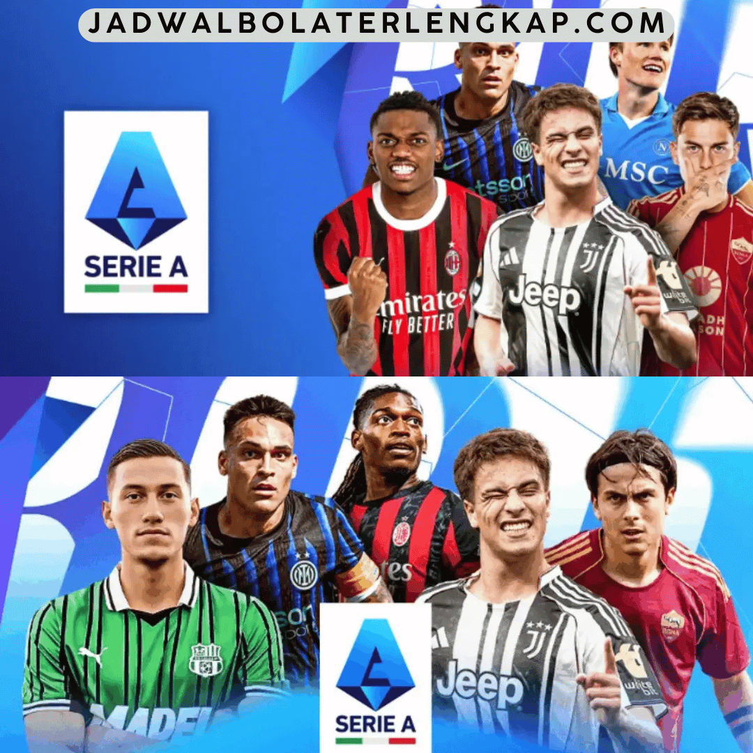 jadwal pertandingan Serie A terbaru